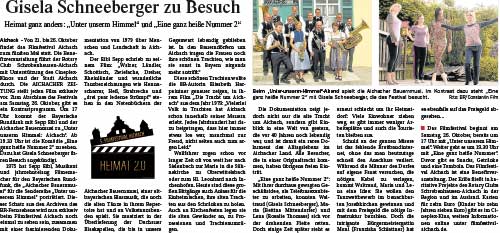 Aichacher Zeitung, 19.10.2019