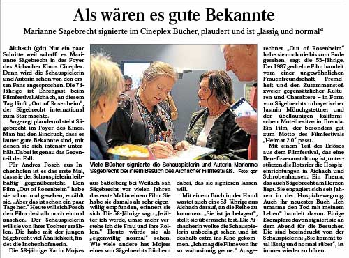 Schrobenhausener Zeitung, 29.10.2019
