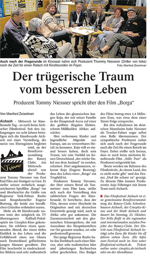 Aichacher Zeitung, 21.10.2022